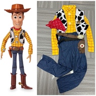 男裝 成人迪士尼玩具總動員4 胡迪角色扮演套裝 Adult Men Disney Toy Story 4 Woody costume jumpsuit