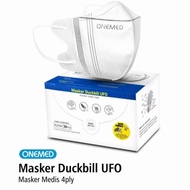 MASKER DUCKBILL UFO ONEMED 4 PLY MASKER MEDIS 3D
