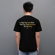 Kepstore Official - Tired Life T-Shirt - Unisex Distro 24s Combed Cotton Word T-Shirt