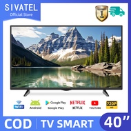 Sivatel Smart TV Digital 40/43inch TV LED Android 11.0 FHD Televisi Digital TV 40 inch Youtube/Netflix-WIFI