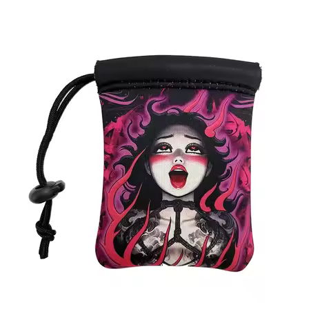 Small Pouch Bag WaterProof impact resistant Neoprene Desce Pouches Trendy Atmosphere Storage Bag Gif