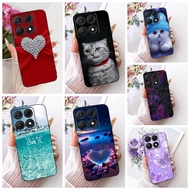 Case For Motorola Edge 70 Max 5G Casing Black Cute Cartoon Fashion Funny Painted Cover For Motorola 