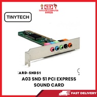 A03 SND51 SOUND PCI EXPRESS CARD 5.1