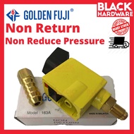 Black Hardware Golden Fuji 183A 183B Safety No Return reduce Pressure LPG Gas Regulator Valve Coupli