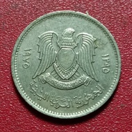 Koin Libya 10 Dirhams 1395 (1975)