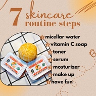 SKIN TIGHTENING SOAP, GRATE SOAP, VITAMIN C SOAP, GRATE SOAP, SUNBURN SOAP, SKIN BRIGHTENING SOAP, F