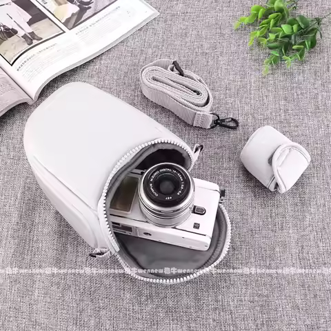 Camera Case Bag Soft Cover For FujiFilm X100VI XS20 XS10 XT100 XT200 XA7 XA20 XA5 XA3 X100 XA2 XA1 X