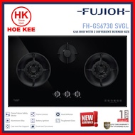 Fujioh FH-GS6730 SVGL 3-Burner Glass Hob