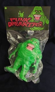 Punk Drunkers PDS Slimer Ghostbusters GID 夜光 Sofubi Dcon 2022 Unbox Industries 搪膠 Vinyl Figure RxH