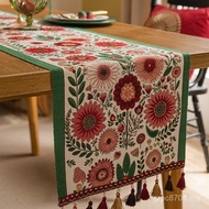 Table Runner American Style Fabric Table Runner Cloth Coffee Table Runner Long Table Runner TV Cabin