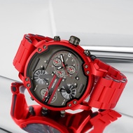 ~ 2022 and trend big dial Diesel two time movement personality men's watch