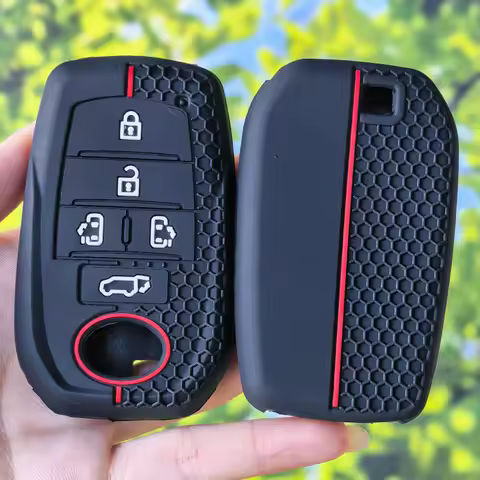 Precise Snug‑Fit Silicone Protective Shell For Toyota Alphard PREVIA Voxy Noah Esquire Vellfire Harr