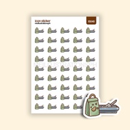 Cat Litter Sand Icon Sticker, Cat litter Sand, Planner Icon Stickers, Cute Mini Stickers