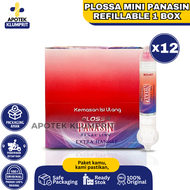 1 Box Paket Usaha Super Hemat Plossa Mini Red Hot Panasin Refillable 4 Ml Isi 12 Pcs Minyak Angin Ar