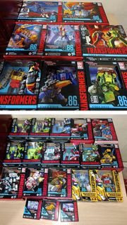 Transformers studio series 86 全部齊件pm問價錢或自帶價錢來