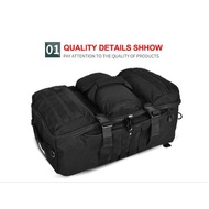 Large cover bag. Large Army backpack 60L. tactical travel backpack 3in