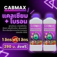 แคลเซียมโบรอน CABMAX 1 ลิตร แถม 1 ลิตร (รวม 2 ลิตร)