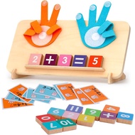 2-4 Years Old Children Preschool Learning Toys, Children Educational Number Counting Block, Mathemat