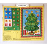 C1094 Designer Brand Cotton *Advent Calender Panel*
