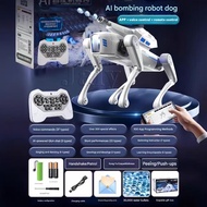 AI Intelligent Voice Robot Dog Smart Robot Dog Programmable Voice Recognition Electric Remote Contro