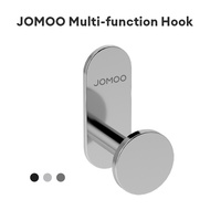 JOMOO Wall Hooks Heavy Duty Adhesive Hooks Stainless Steel Hangers Nail Free Utility Hooks Stick On Hook For Hanging Towel Cloth Calendar Available For Kitchen Closet Cabinet Toilet Door