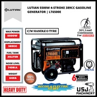 LUTIAN 5.5KW/5500Watt Gasoline 4-stroke 389CC Petrol Generator LT6500E - Electric Start | 6 Months W