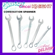 KNIGHT COMBINATION WRENCH SPANNER HAND TOOLS COMMON RING 6/7/8/9/10/11/12/13/14/15/16/17/18/19/20 MM