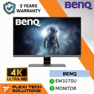 Flexi Tech BENQ EW3270U 4K HDR Gaming Monitor 31.5 inch 4K UHD 3840x2160 60Hz
