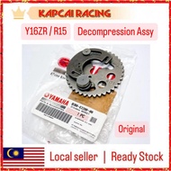 Original Yamaha Y16 ZR Y16ZR Y16Z R15 Decompression Cam Gear Assy Gigi Sprocket Spoket Timing Gear O