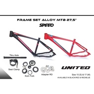 Frame MTB UNITED SPEED 27.5 TA 12X142