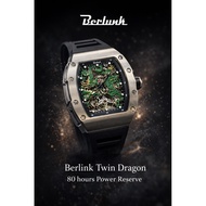 Berlink Brand New Twin Dragon Automatic Watch| BK-5031 |5 Years Warranty|Limited Edition |80Hours Po