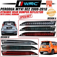 Perodua Myvi SE2 2008 - 2010 ( S ) Dynamic Rear Bumper Reflector With Signal Running