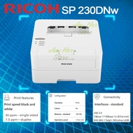 Ricoh SP230DNW Mono Single Print Laser Printer (Print Only) similar Canon LBP6030w