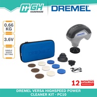 [ GH HARDWARE ] DREMEL Versa High Speed Power Cleaner Kit - 1/10 / PC 10 - 1/10 (PC10)