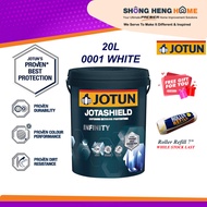 20L JOTUN Jotashield Infinity - Exterior Paint  - 0001 WHITE  + Freegift