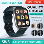 SW6 BT5.0 Smart Watch IP68 Waterproof 16 Sport Modes Call Reminder Smartwatch