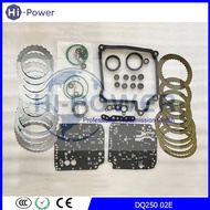 02E DQ250 Transmission Master Repair Kit friction Steel Plate For Audi A3 Q3 TT For VW Beetle Touran