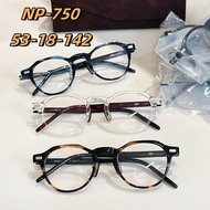 999.9 Glasses NP-750 Retro Round Fashion Glasses Frame Optical Frame Suitable for Men Women
