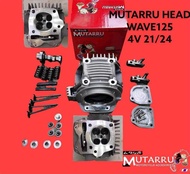 HEAD 4VALVE WAVE 125/RS125/XRM 125 21/24