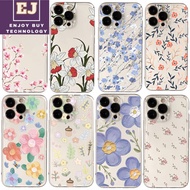 SYfloraStyle Casing Screen Of Flowers Phone Casing For Iphone 16e 16 Pro Max 14 15 Pro Max 16 15 Plu