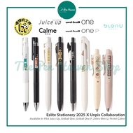 Eslite 2025 X Unpis Pens (Pilot Juice Up, Uniball One, Uniball One P, Zebra Blen U, Pentel Calme)