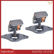 (Stock) Mini Oscillating Sprinkler Garden Sprinkler Rotating Lawn Sprinkler for Outdoor Yard Garden
