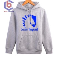 Hoodie Jacket Sweater Esport Team Liquid Gamung Outerwear Men Women Jumper Fleece Plain Screen Print