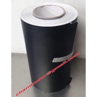 25cmX3000cm Flat Matte Black Car Motor Sticker Vinyl Film/ Wrap Car Body Sticker