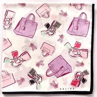 Celine Paris Vintage Handkerchief Bag Accessories 21 x 21 inches