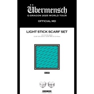 G-DRAGON 2025 WORLD TOUR OFFICIAL MD LIGHT STICK SCARF SET