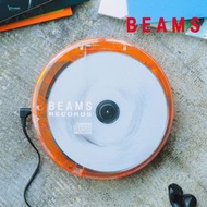 🇯🇵日本代購 BEAMS RECORDS﻿ Clear Portable CD Player Orange CD機 CD播放機 唱機