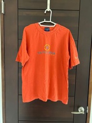 NAUTICA 橘色品牌LOGO 簡約短袖T恤 男裝