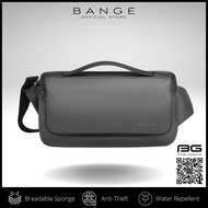 77202 BANGE Fashion Men 9.7 Inch Crossbody Bag Water Repellent Sling Pack Oxford Male Messenger Shou