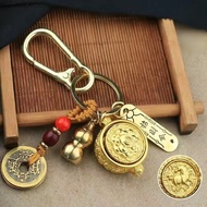 【Attracts Wealth &amp Good Luck】Treasure Basin Zodiac Keychain Chinese New Year Gift Lucky Charm Acc
